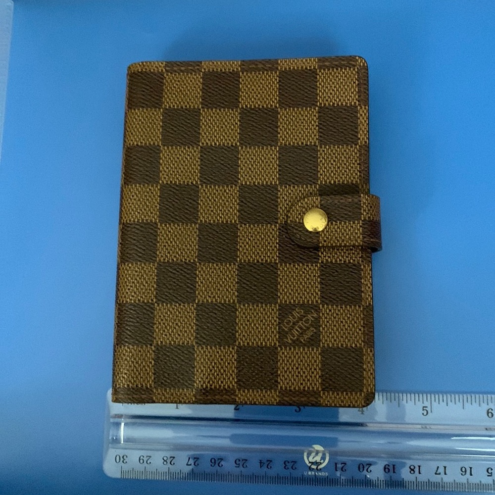 Authentic Louis Vuitton Damier Small Ring Agenda Cover